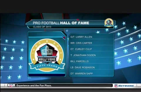 Pro Football Hall of Fame Class of 2013 Announcement February 2, 2013 in New Orleans