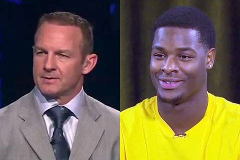 Merril Hoge and LeVeon Bell